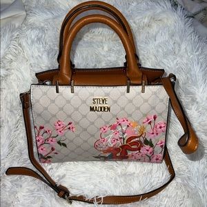 steve madden japanese cherry blossom dragon crossbody purse